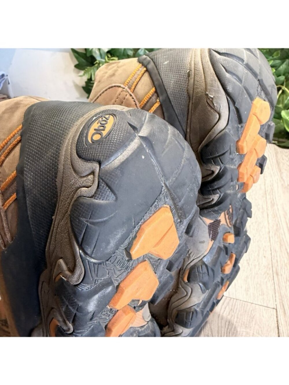 Oboz Bridger Mid Hiking Boots Men's 14 Brown B Dry Waterproof Leather Rugged - Picture 12 of 12
